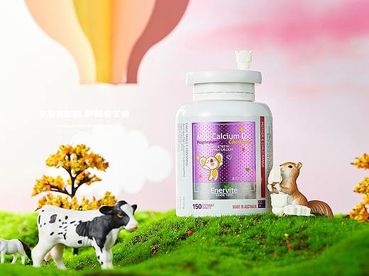 优色美学——Enervite澳乐维他保健品拍摄