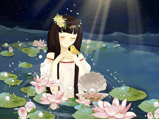 女神手绘（个人主页-ZMjgzNDUyMTI=） - 电商 - 站酷设计师卡小拉原创素材 - 站酷ZCOOL