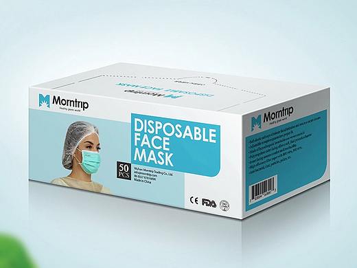 上海冠道出品- MORNTRIP口罩标志包装设计