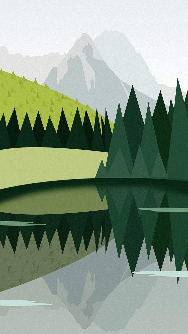 扁平风插画 临摹练习+原创练习