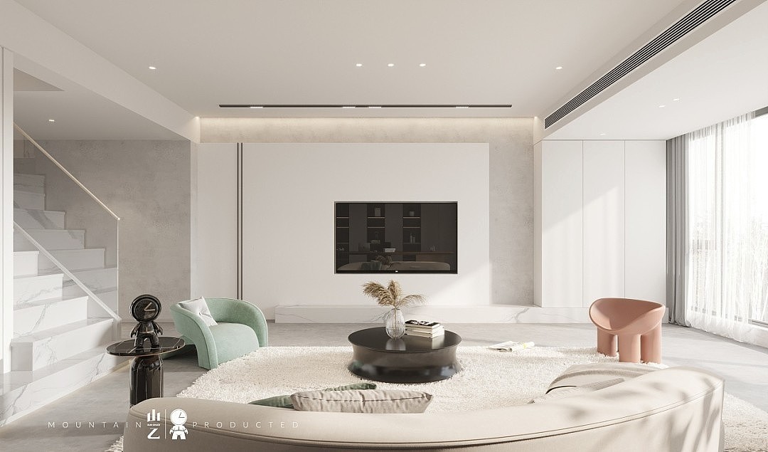 Design Space 丨现代清新风. 长沙正荣府