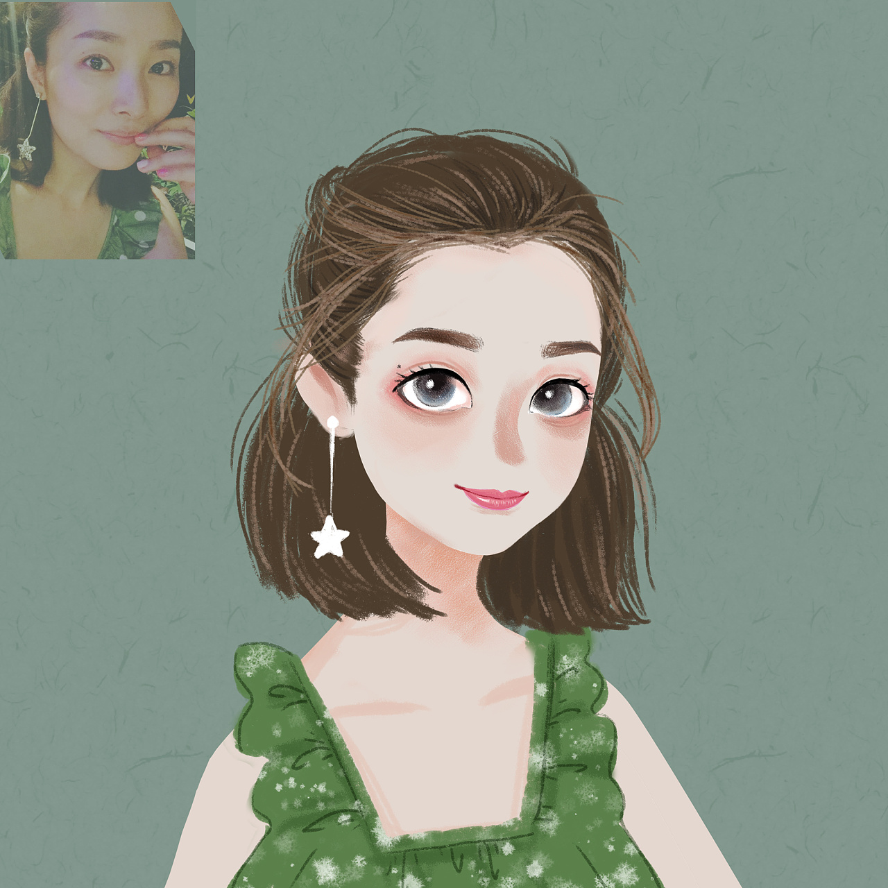 手绘头像手绘人物卡通形象