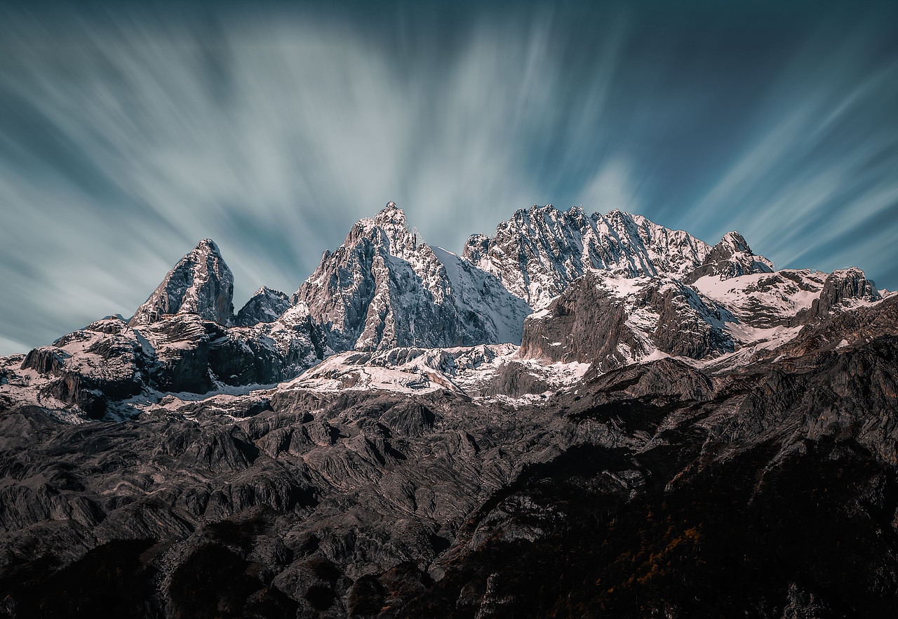 玉龙雪山（图ZMjAwNTkwMzUy） - 风光摄影 - 站酷设计师MR杰小杰原创素材 - 站酷ZCOOL