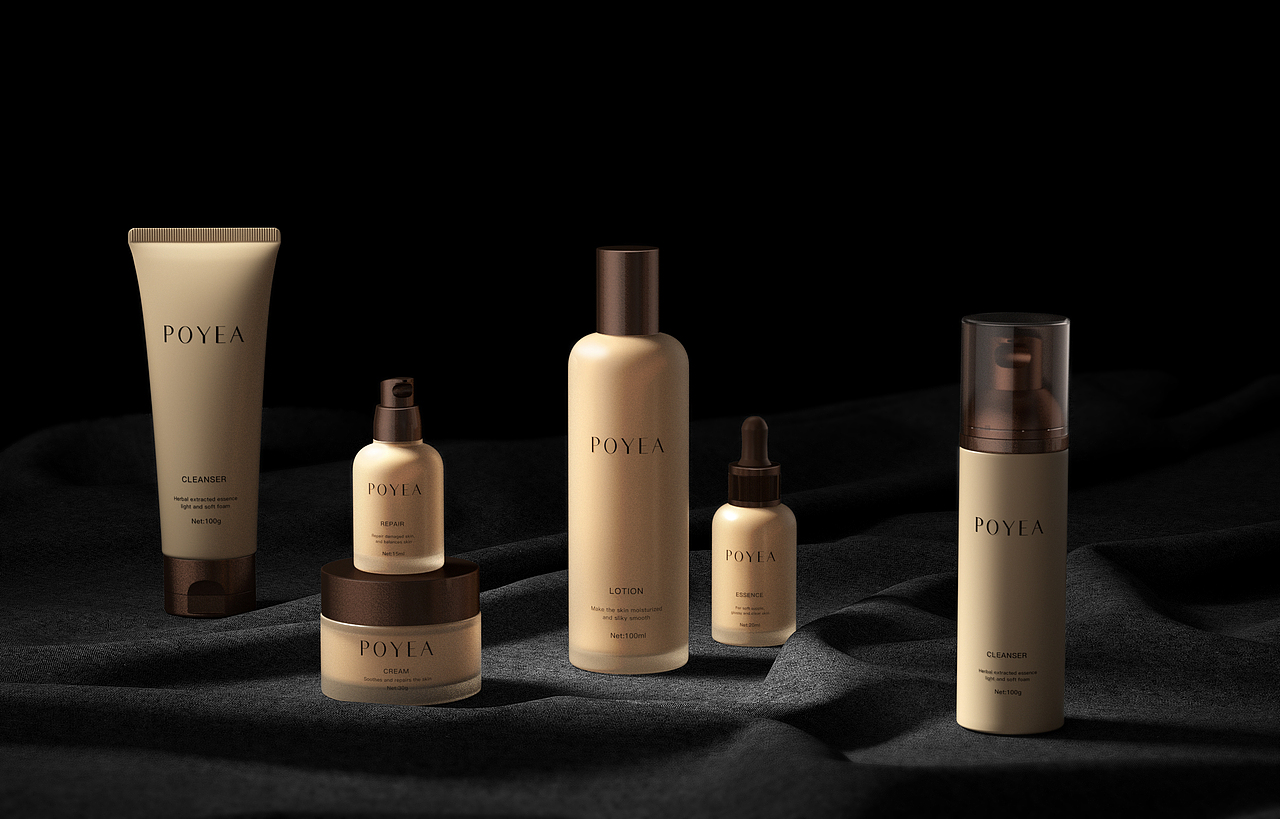 POYEA | 一套护肤品（图ZMjU4NzI5OTA4） - 产品 - 站酷设计师zxp_鹏原创素材 - 站酷ZCOOL