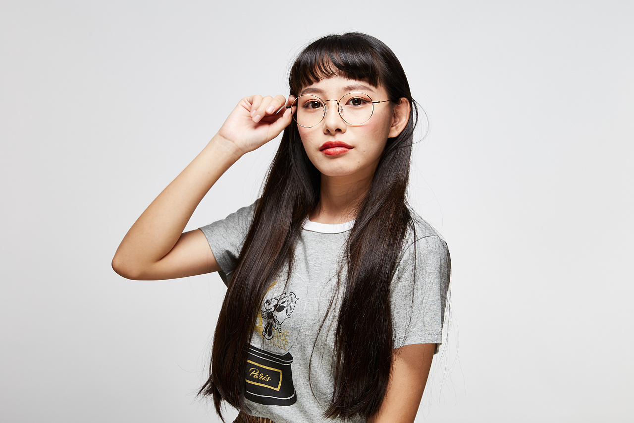 眼镜模特拍摄/棚景外景/涂鸦墙