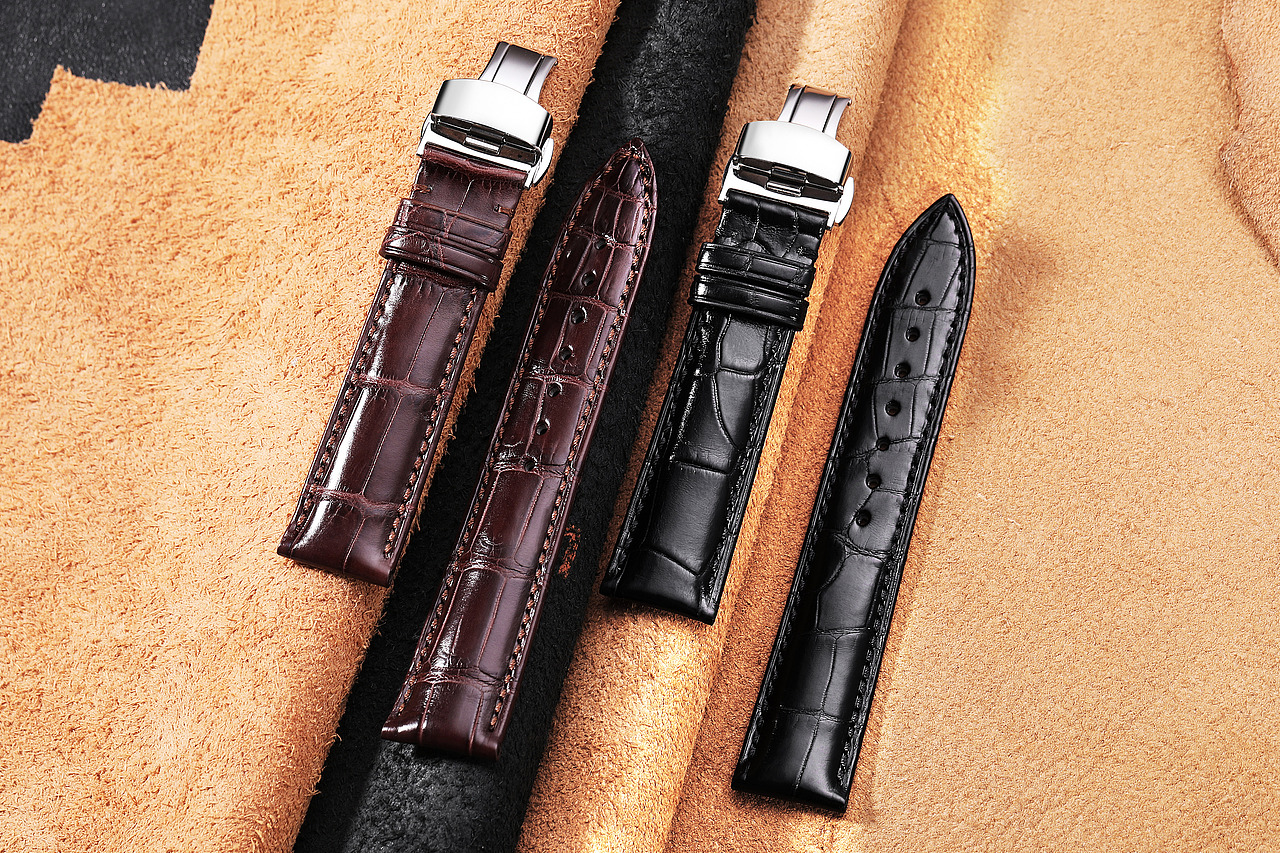 美洲鳄鱼皮表带
