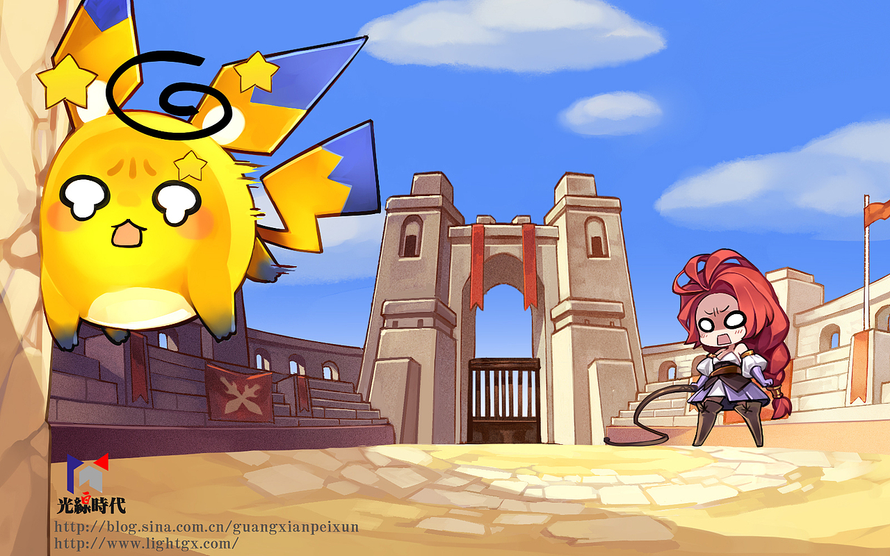 日系Q版（图ZMTAyMjYyMTEy） - 游戏原画 - 站酷设计师lightablaze原创素材 - 站酷ZCOOL