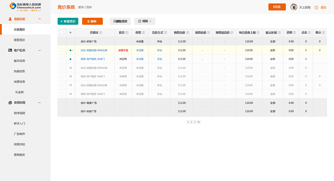 竞价系统后台（图ZMTA3NTg4MDUy） - 其他网页 - 站酷设计师贾大甜_Lori原创素材 - 站酷ZCOOL