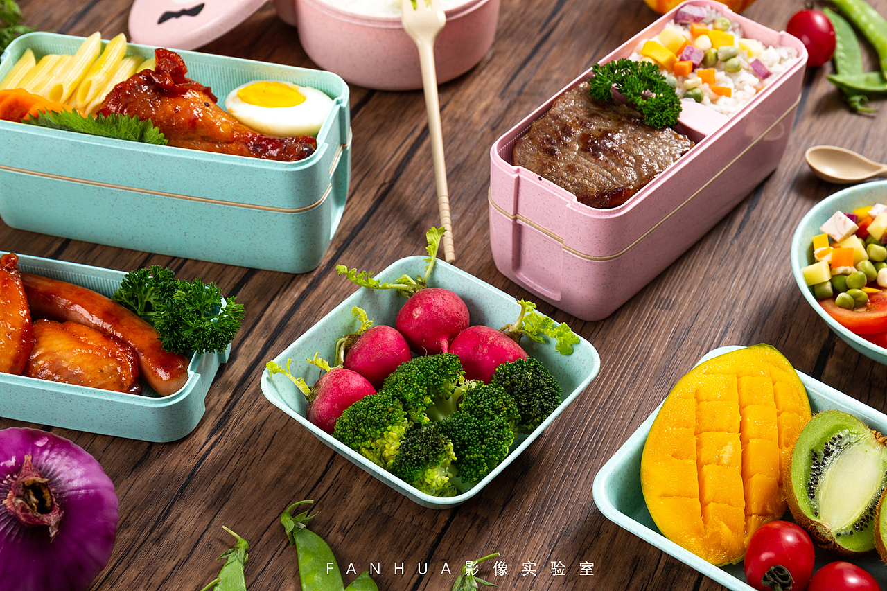 迷你餐盒（圖ZMTE3OTY1MDk2） - 產(chǎn)品攝影 - 站酷設計師FANHUA影像實驗室原創(chuàng)素材 - 站酷ZCOOL