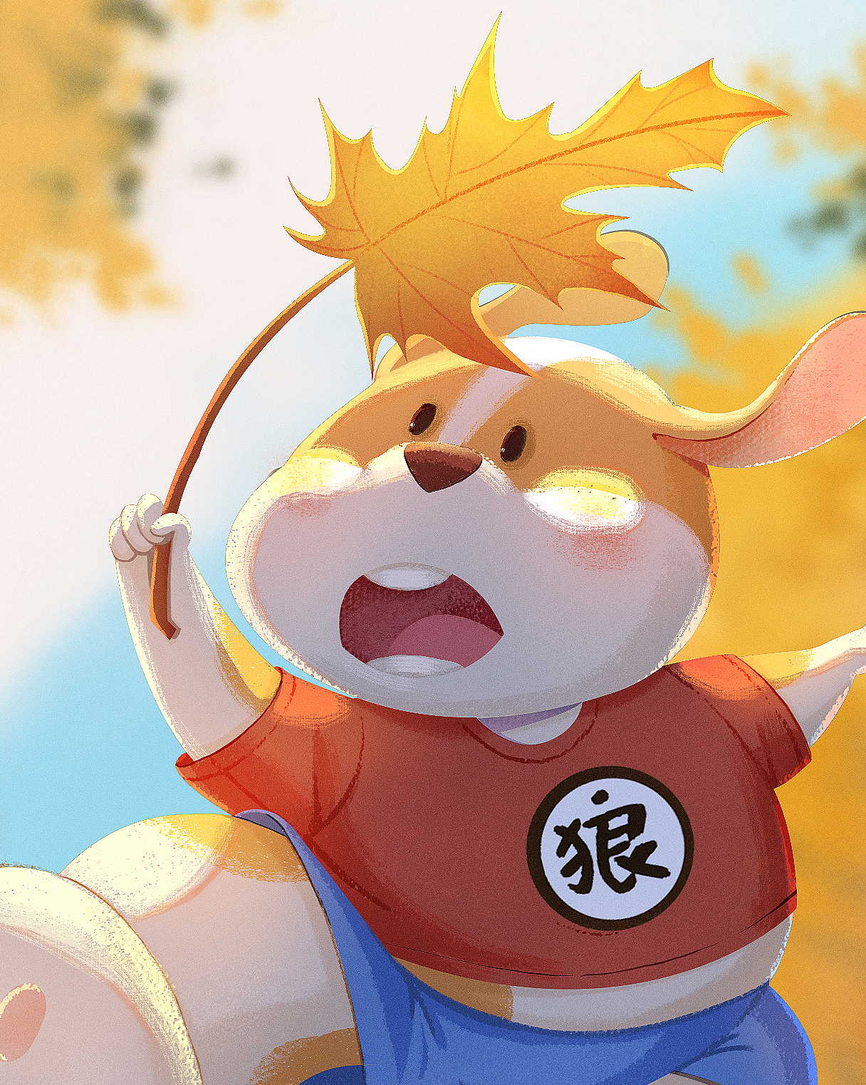 节气儿童插画—立秋（图ZMjY1NzE3MTI4） - 儿童插画 - 站酷设计师晓风卟卟原创素材 - 站酷ZCOOL