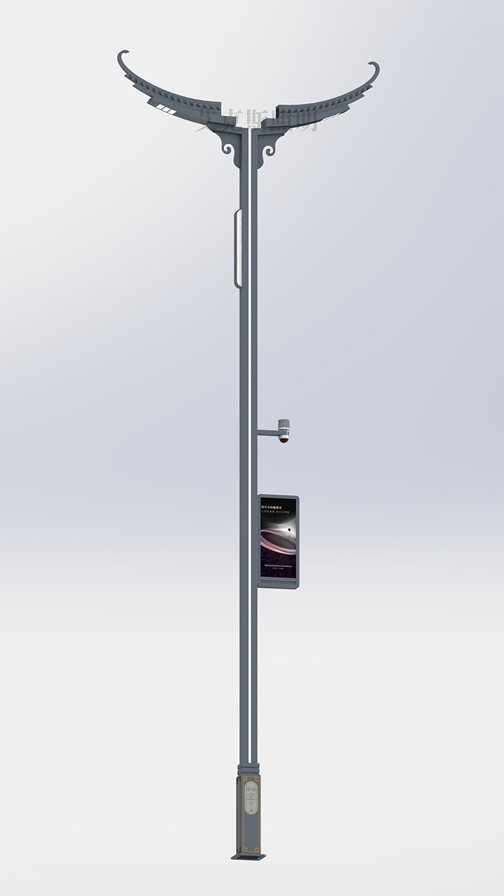 仿古智慧路灯创意设计