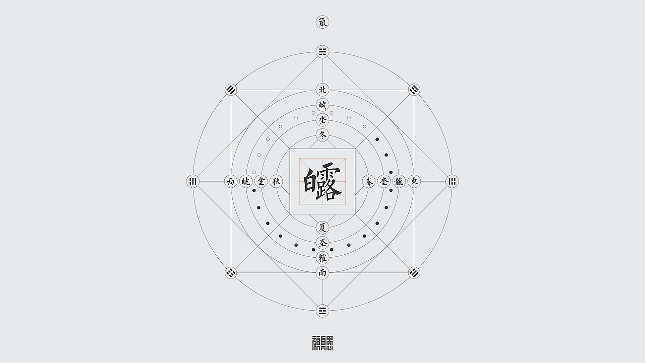 二十四节气-合体字设计（图ZMjc0ODY2MzI=） - 图案 - 站酷设计师颜真愚原创素材 - 站酷ZCOOL