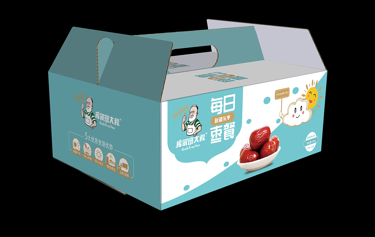 每日枣餐包装