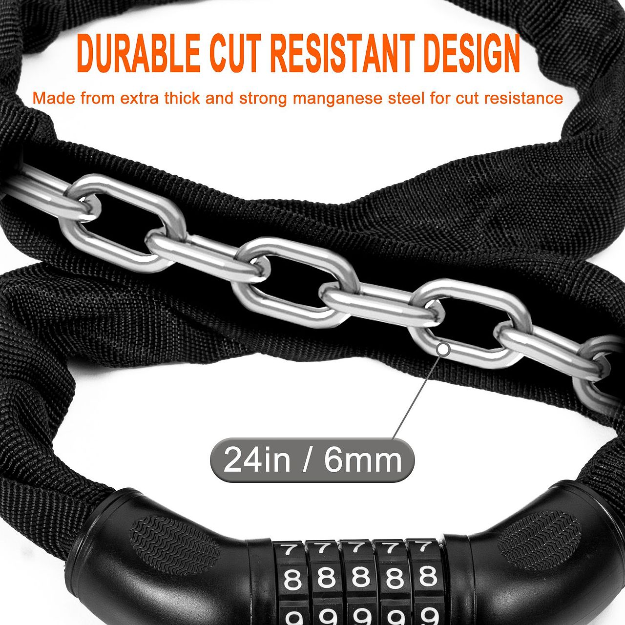 亚马逊自行车密码锁