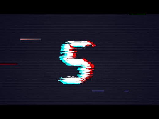 故障风倒计时（个人主页-ZNDA0MTg0NTI=） - 其他 - 站酷设计师会做设计的辣椒原创素材 - 站酷ZCOOL