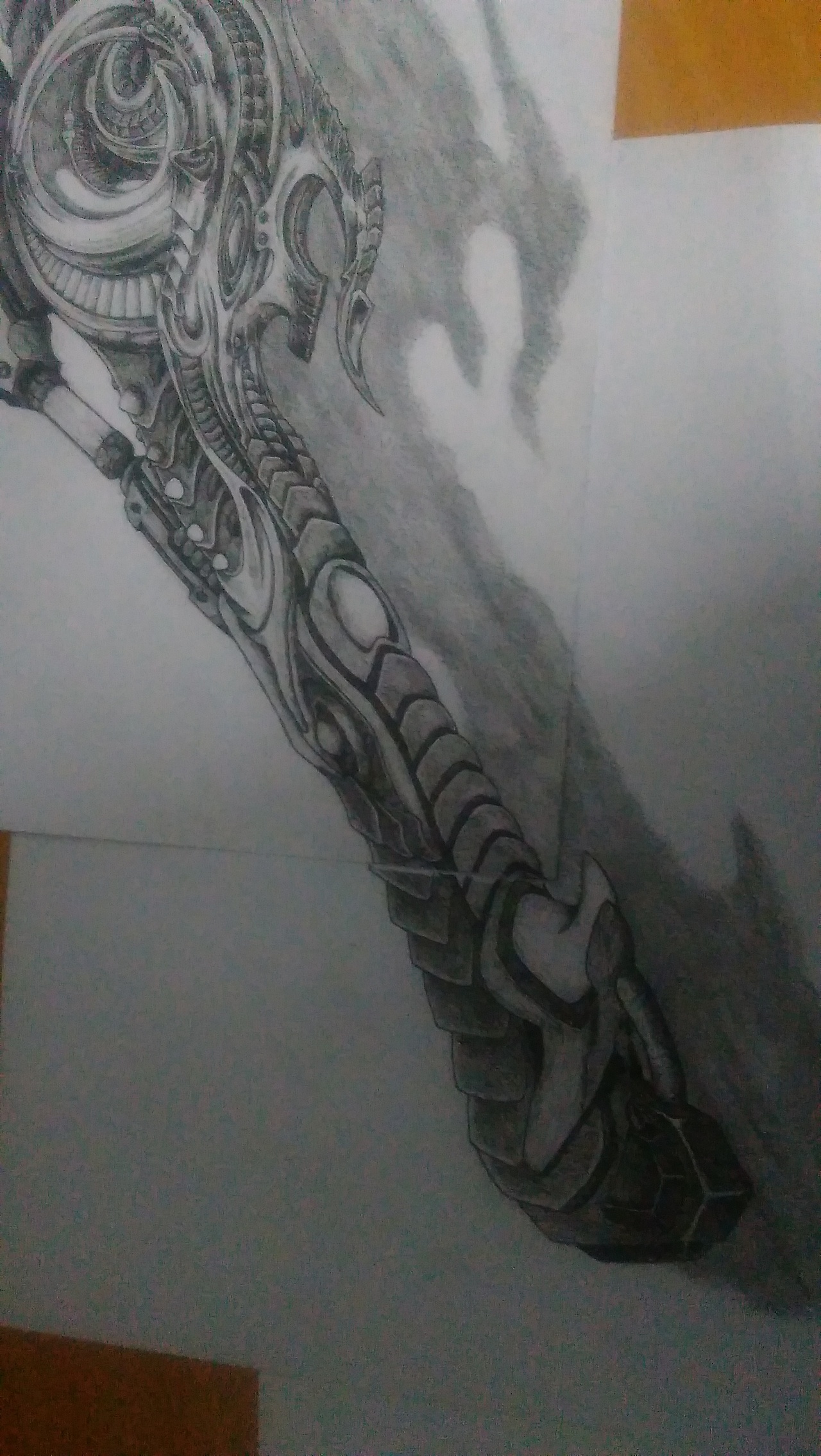 黑暗系 科幻 原创设计——机械刀