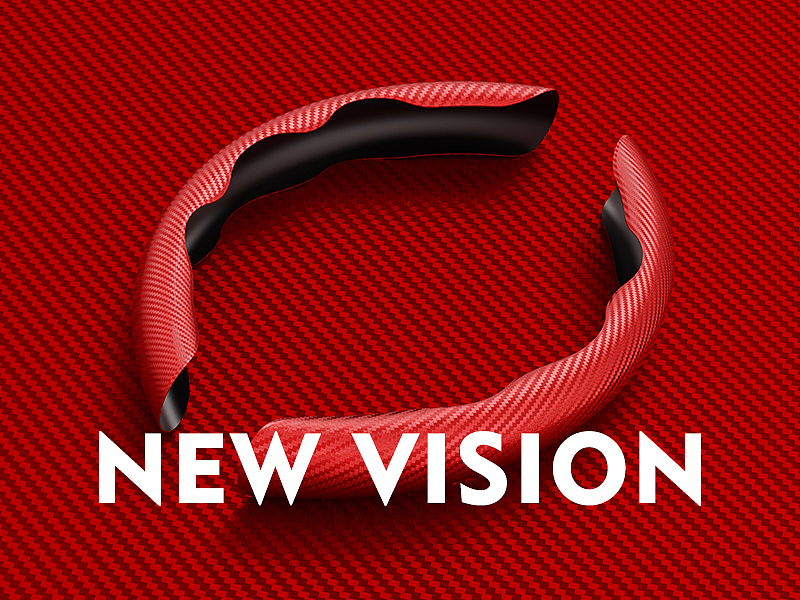 碳纤纹卡片式方向盘套