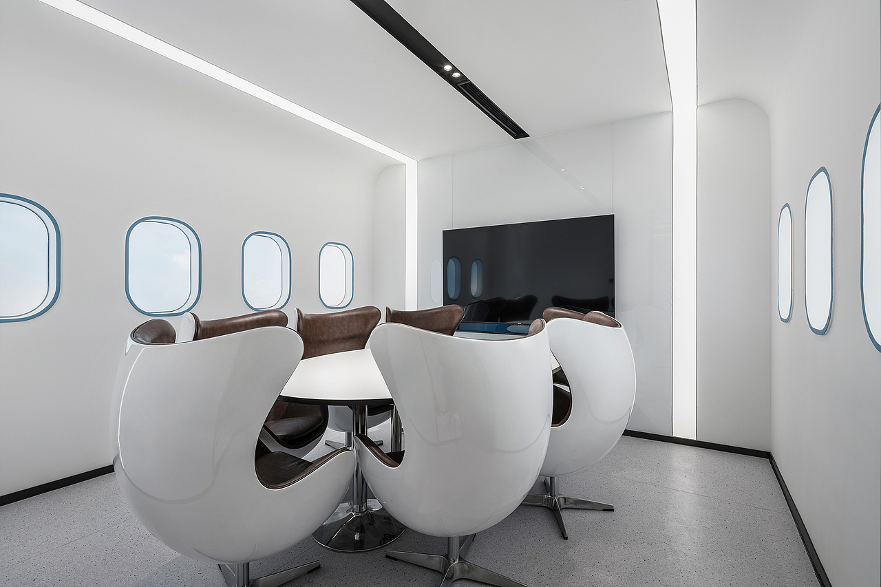 时象建筑 | 现代科技办公室设计，炫酷智能感十足！