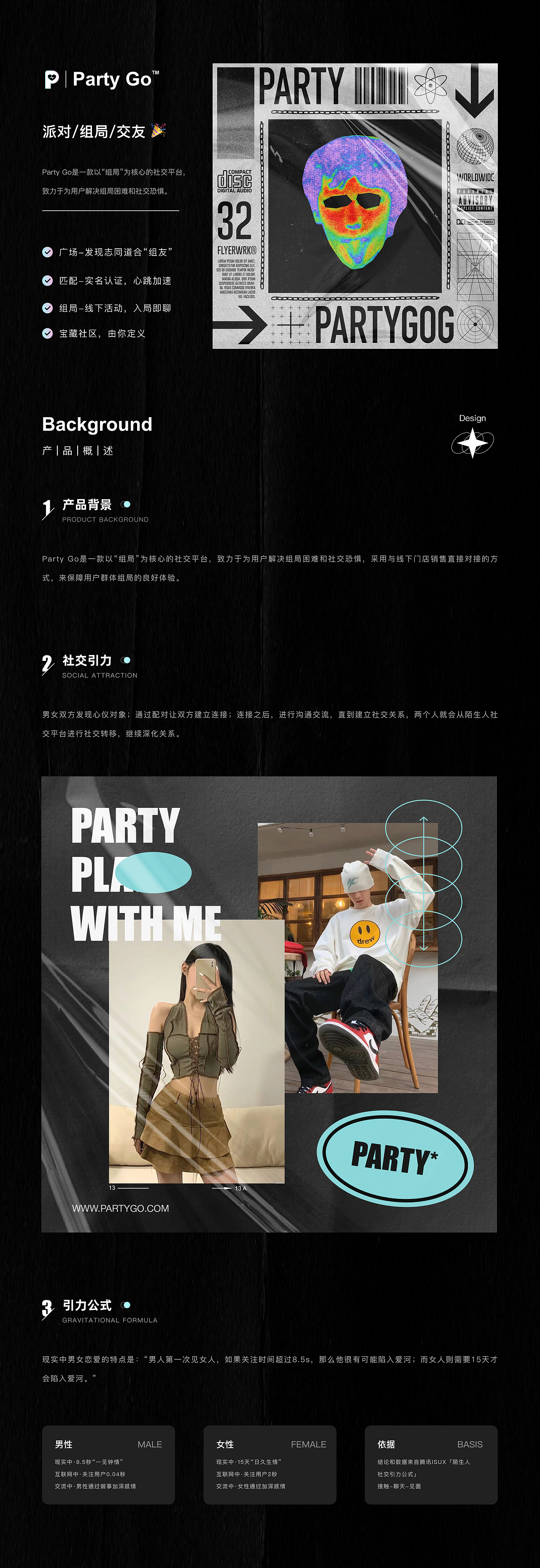 【Party Go】组局社交项目（图ZMjk0NjM1NDYw） - APP界面 - 站酷设计师Danger_Design原创素材 - 站酷ZCOOL