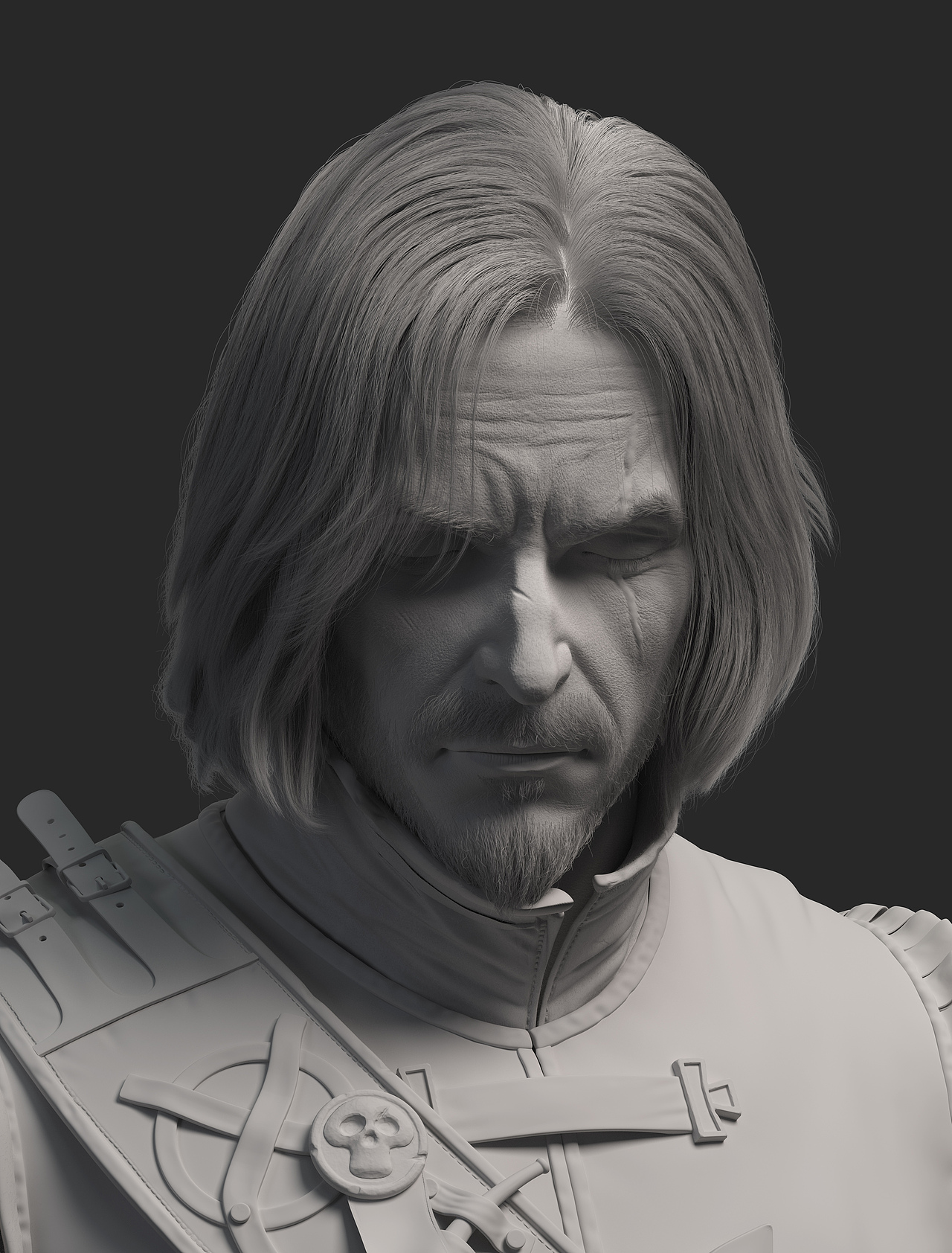 半身像_做多了（图ZMTQzMTg2NTky） - 人物/生物 - 站酷设计师学企鹅漫步原创素材 - 站酷ZCOOL