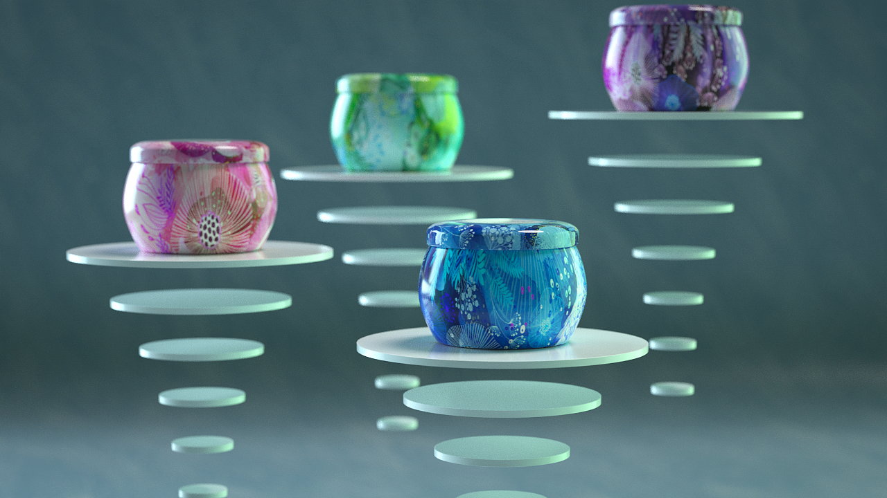 花的姿态-香薰蜡烛