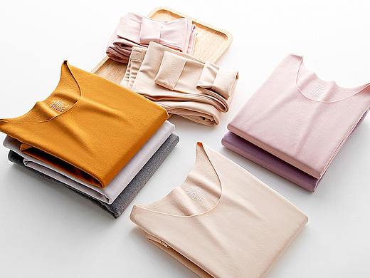 德绒保暖内衣拍摄