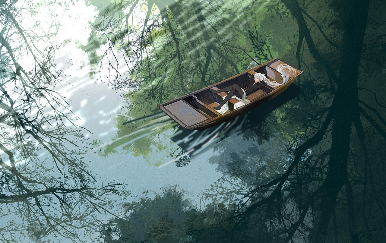 原创漫画《长野宣歌》扉页