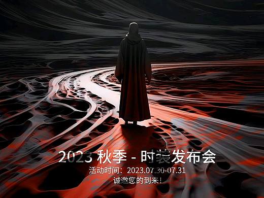 时装海报
