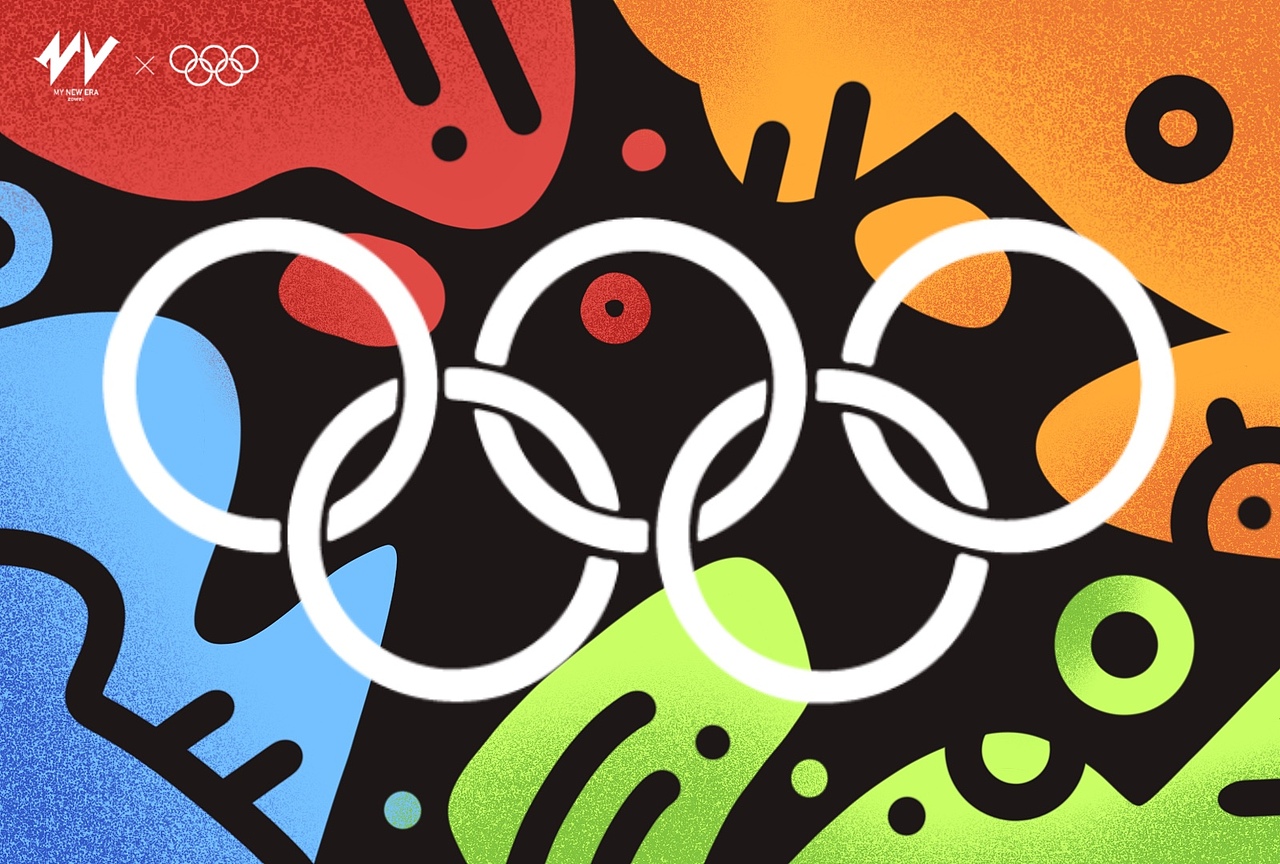 DinLad插画21天打卡-数字插画-Olympics（图ZMjE4NzUyMzEy） - 创作习作 - 站酷设计师Zowei原创素材 - 站酷ZCOOL
