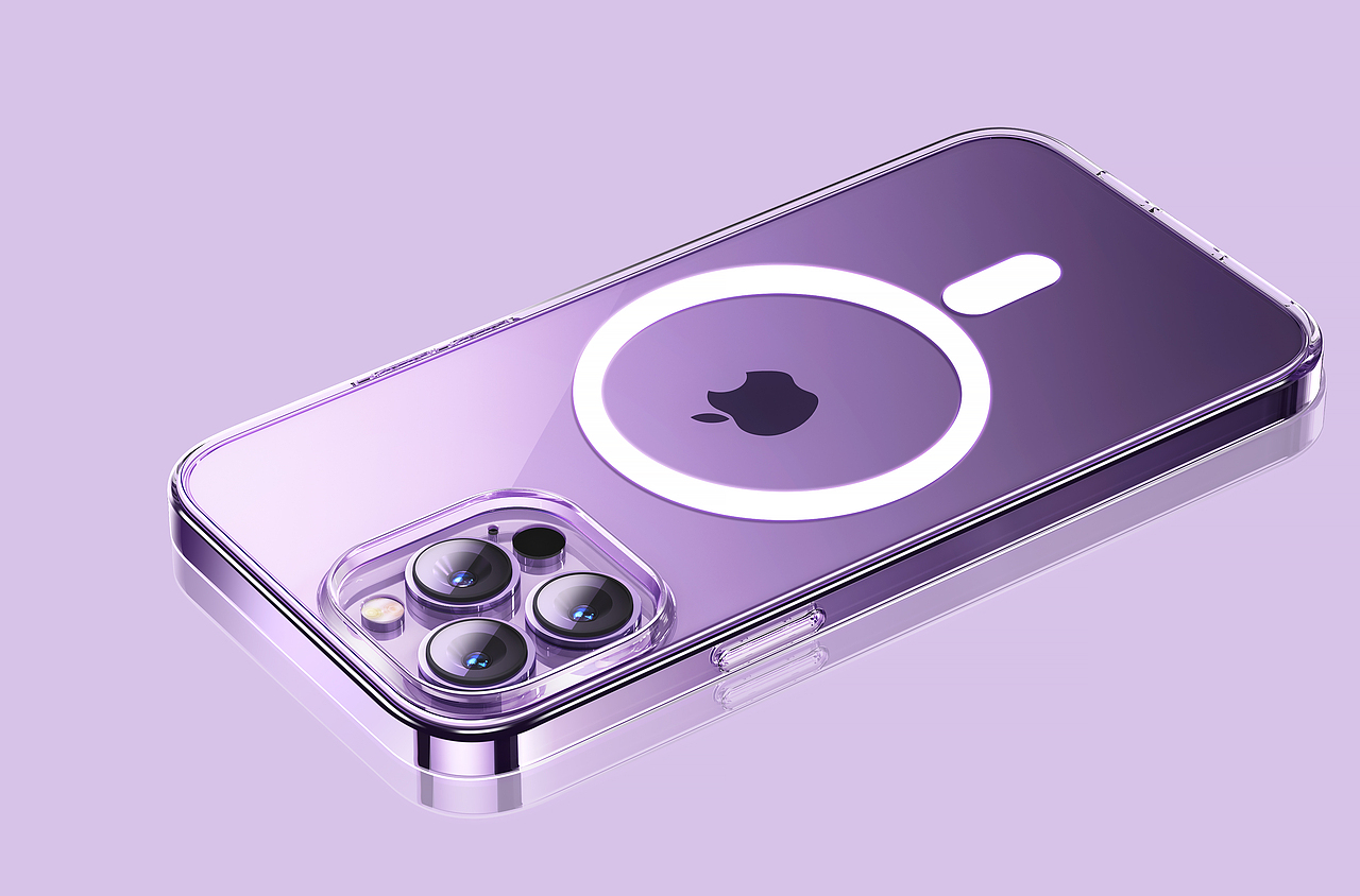 手机壳渲染精修