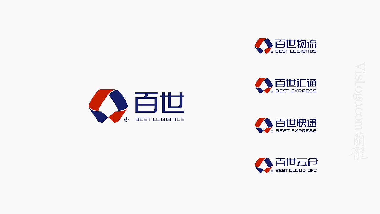 百世快递logo设计