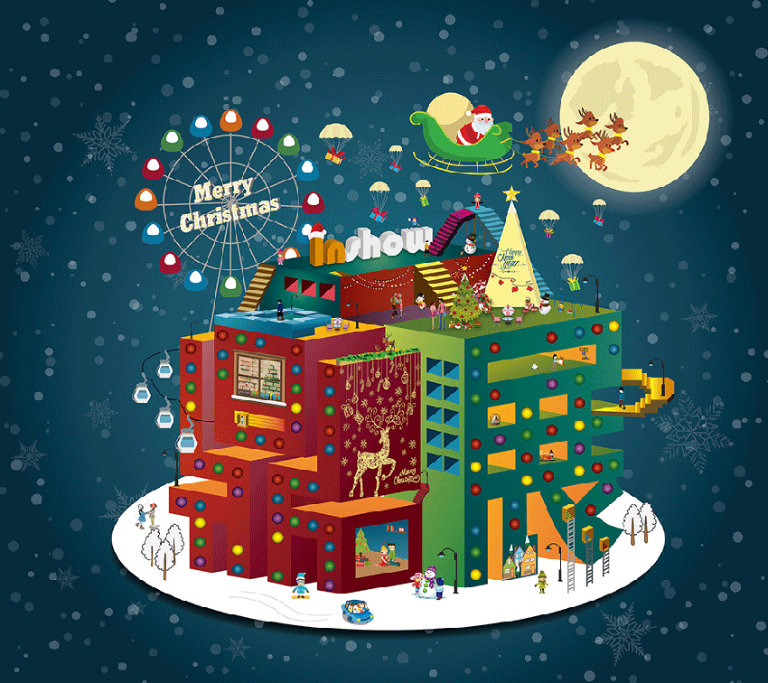 圣诞图片练习（图ZNjY5Njg5MzY=） - 图案 - 站酷设计师JustLoulou原创素材 - 站酷ZCOOL