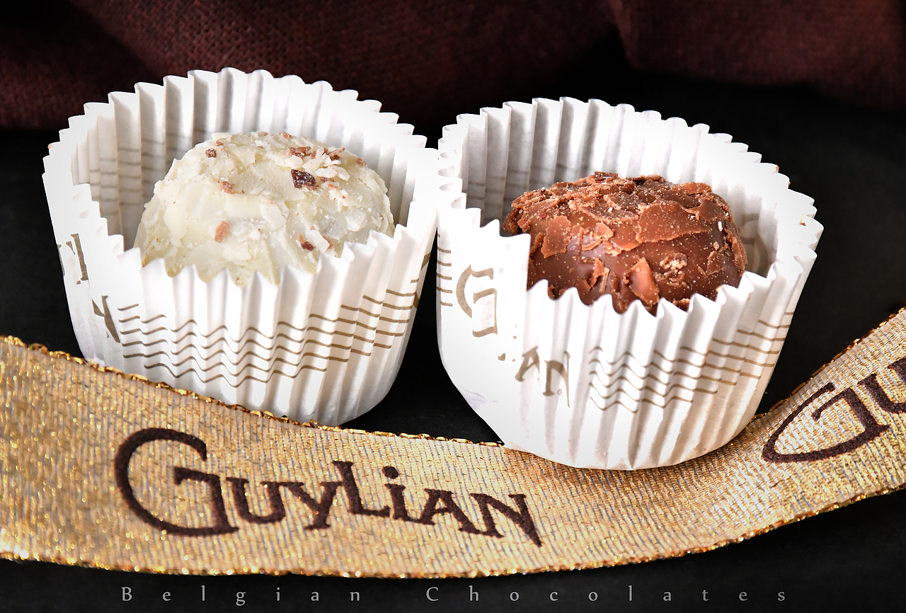 guylian吉利莲比利时巧克力拍摄照片