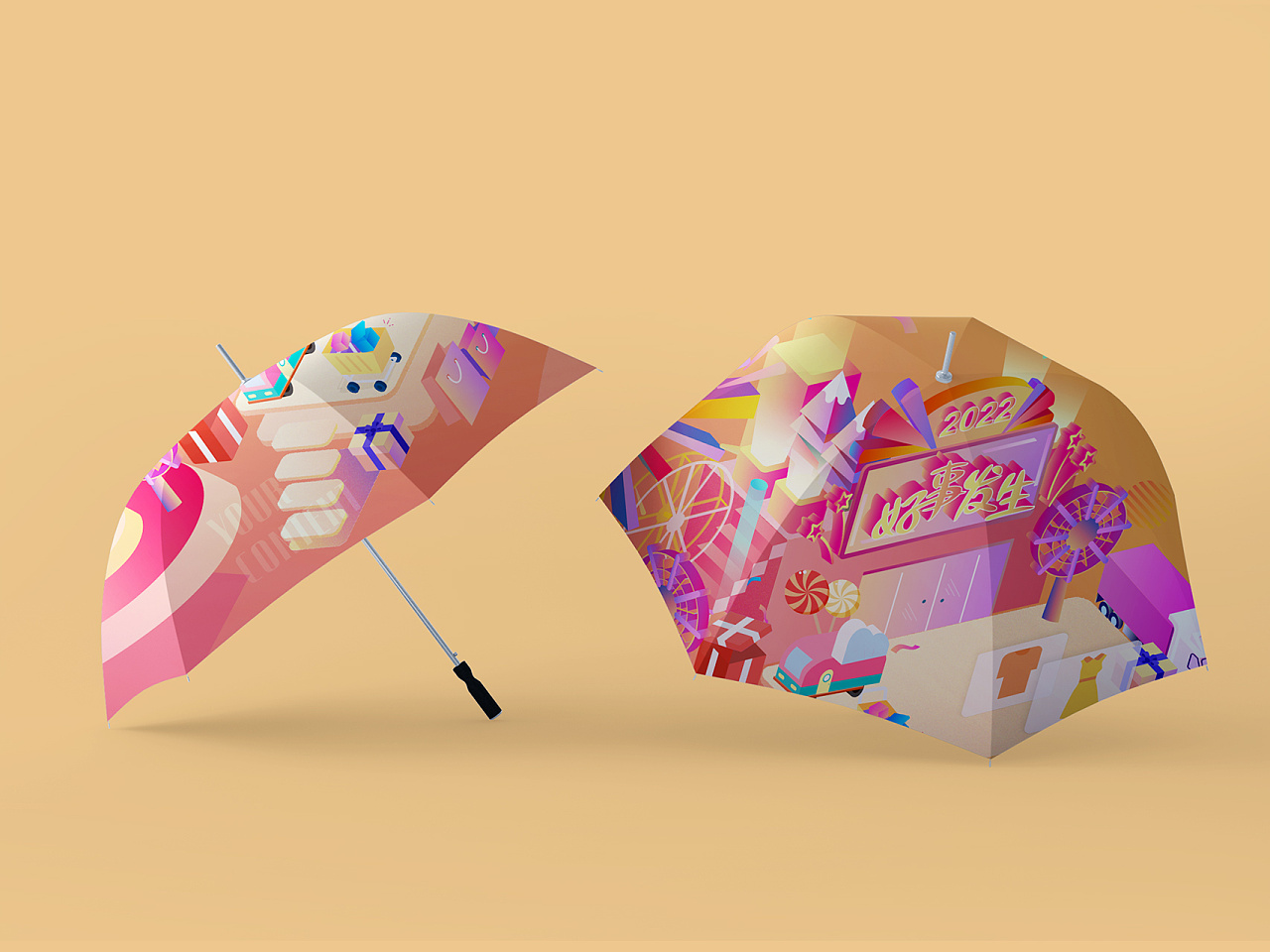 金鹰新年主视觉kv设计