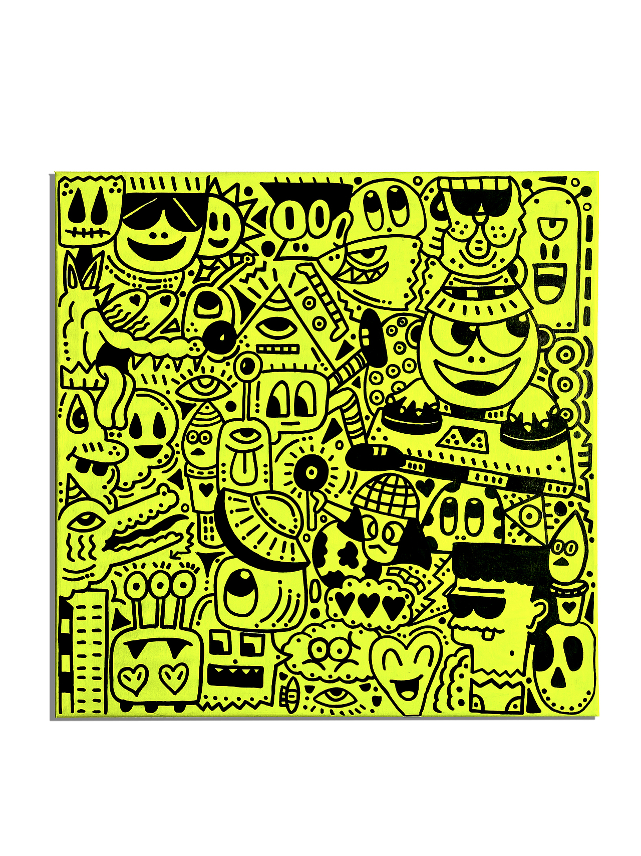 原创手绘涂鸦装饰画～