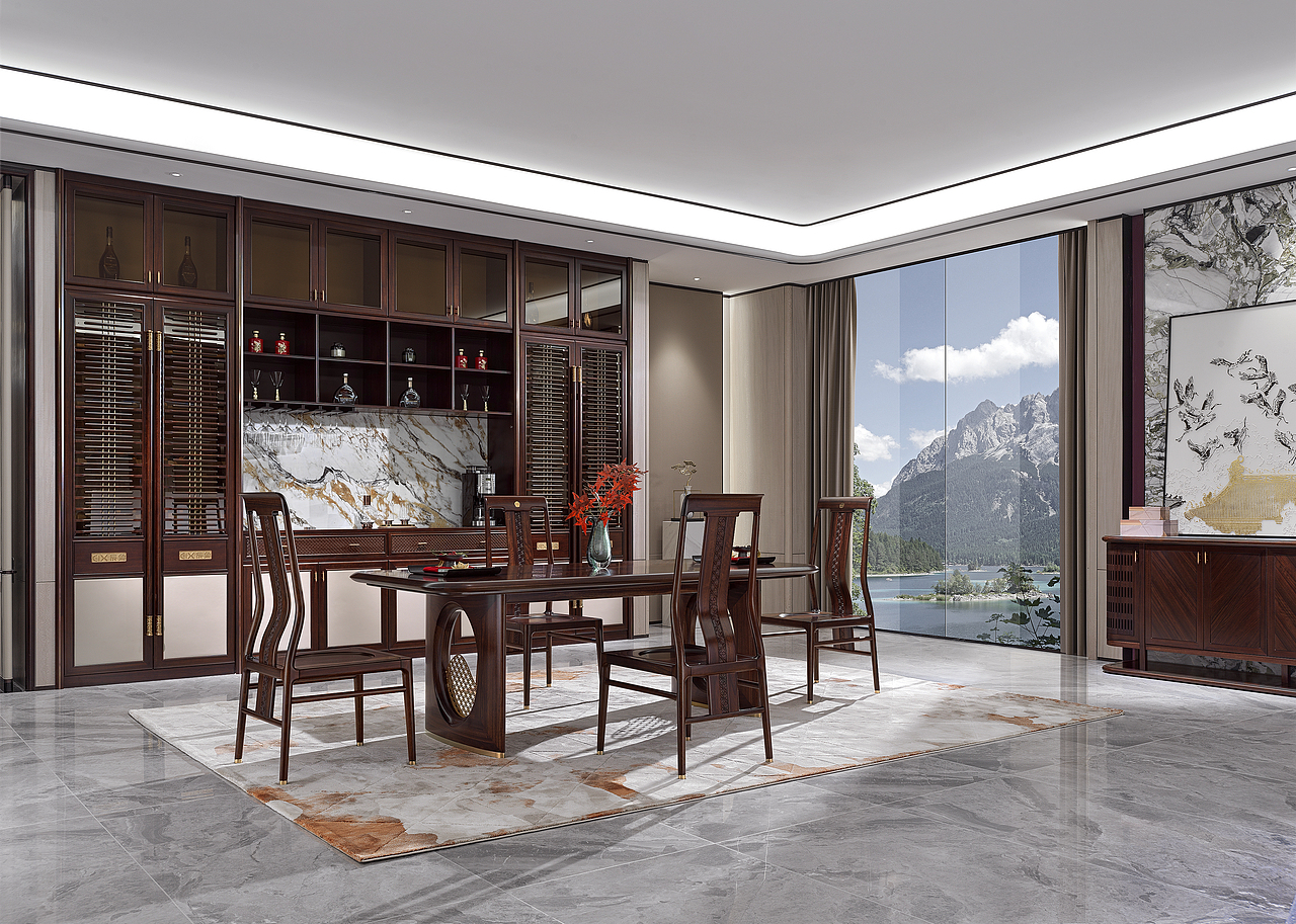 轻奢新中式家具摄影（图ZMjg5Mjg4MTY4） - 产品摄影 - 站酷设计师好好学习muzi原创素材 - 站酷ZCOOL