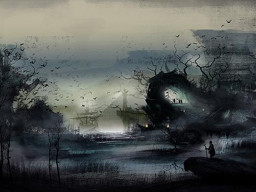 奇幻森林系列（個(gè)人主頁-ZMzc4OTUxNzY=） - 游戲原畫 - 站酷設(shè)計(jì)師小中尉原創(chuàng)素材 - 站酷ZCOOL