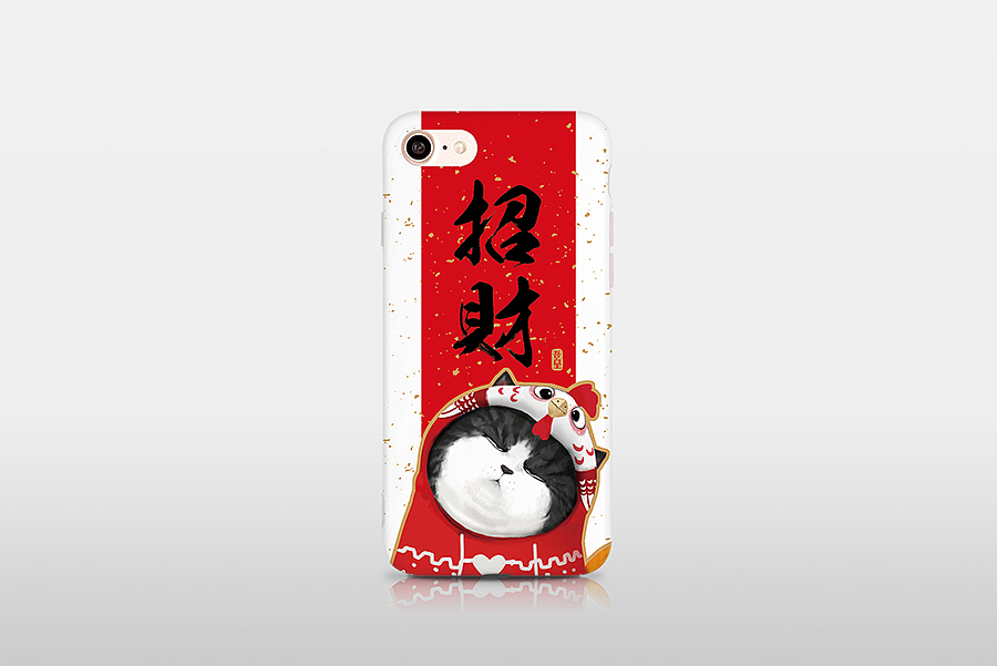 吾皇万睡丨2017新春限量手机壳（图ZNzA4MTMxOTI=） - 生活用品 - 站酷设计师一间宇宙原创素材 - 站酷ZCOOL