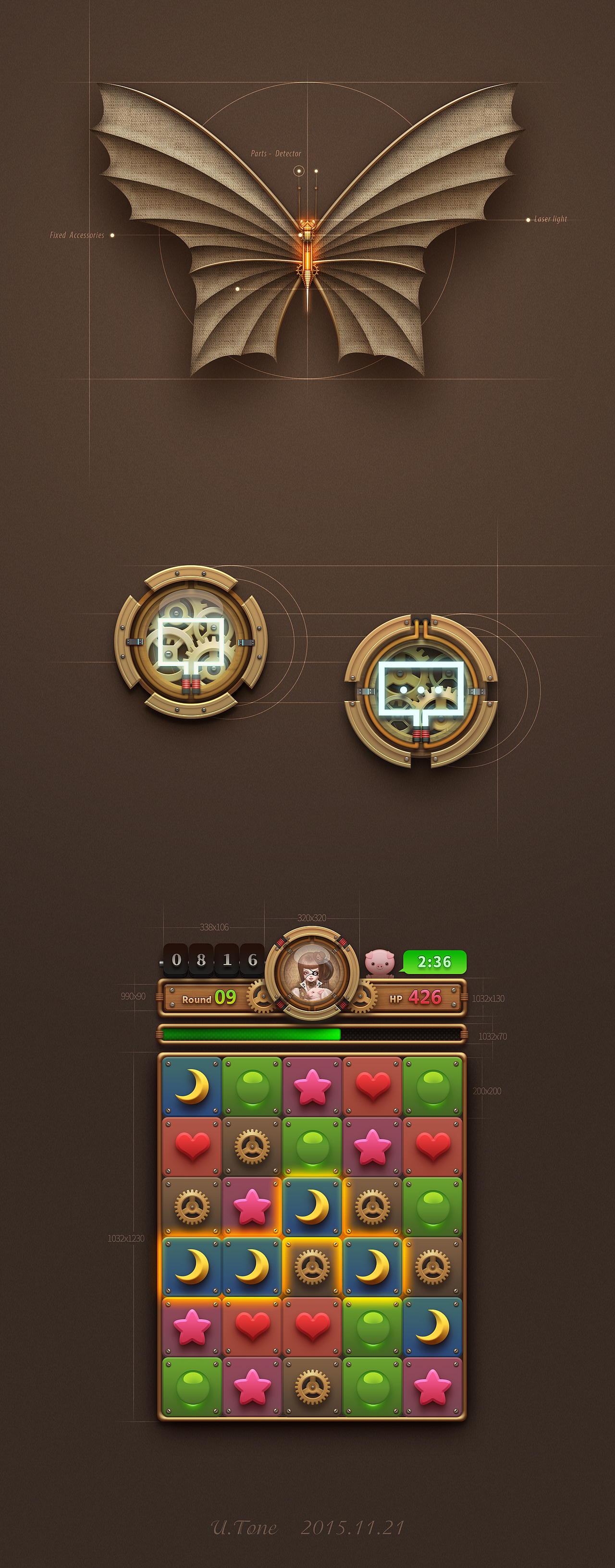 进击のU.Tone：BigD 学习作品（图ZNDE3MjgxNjg=） - 图标 - 站酷设计师Utone原创素材 - 站酷ZCOOL