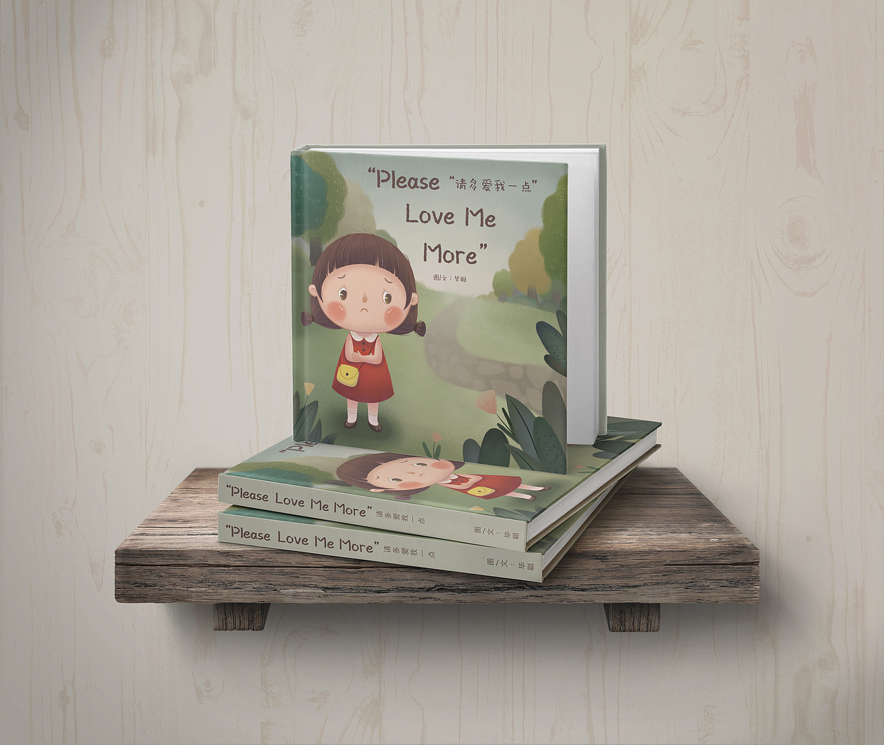 儿童绘本设计《Please Love Me More》