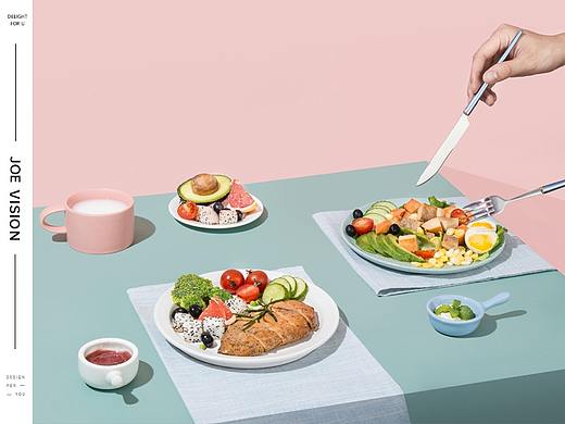 美食摄影『鸡胸肉X蟹棒』减脂餐 X JOE VISION