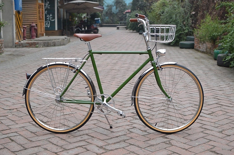 tsunami复古自行车买菜专用