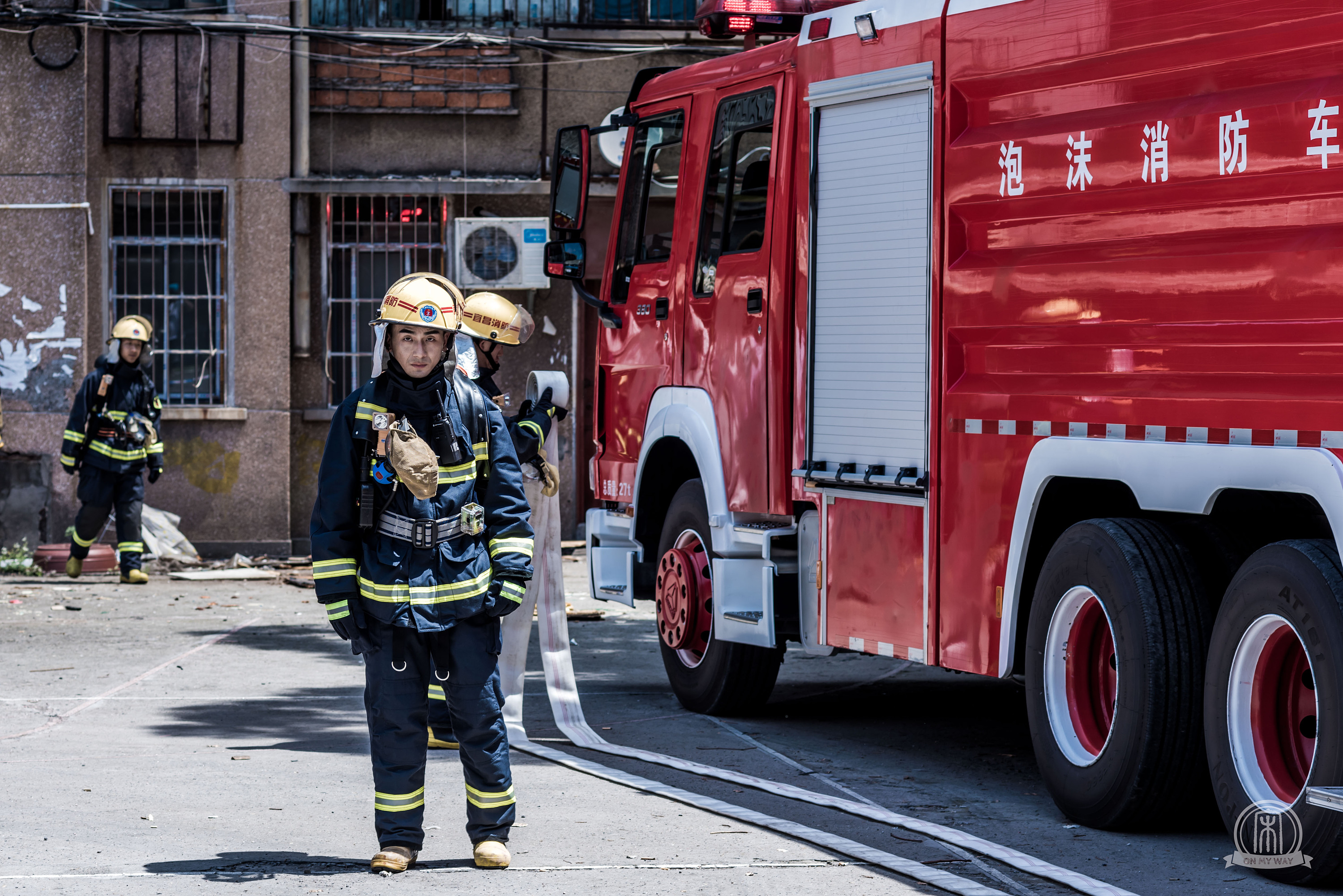 真实的消防员与偶像电视剧无关