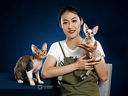 AMYWOKRS九月山东旅拍人猫合影