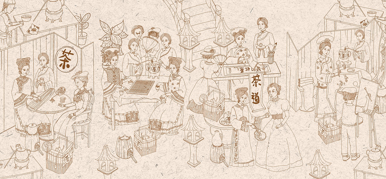 跨世纪茶话会 一一 祁门红茶包装（图ZMjMzMTQxOTE2） - 包装 - 站酷设计师星球悲原创素材 - 站酷ZCOOL