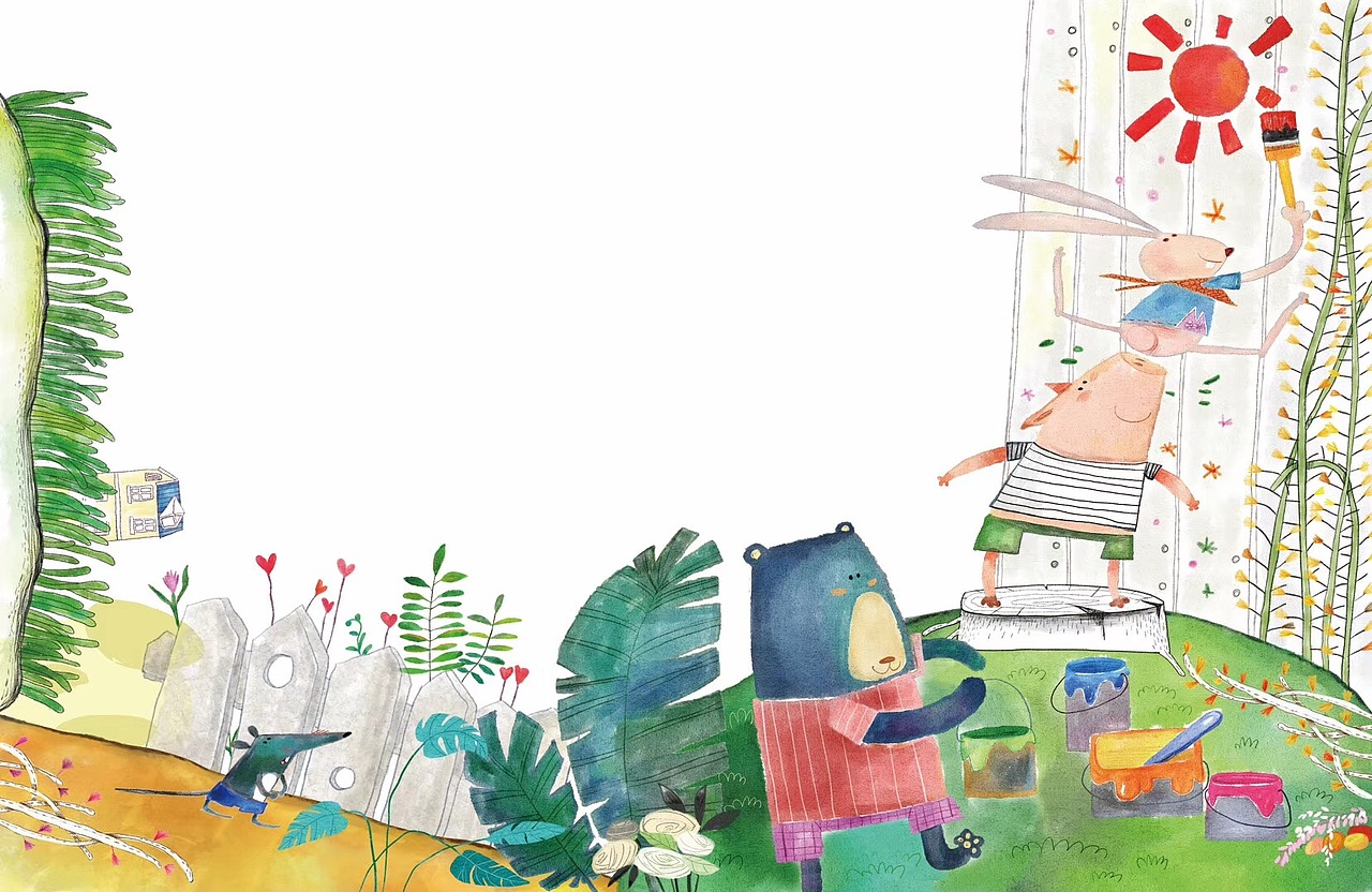 儿童插画作品（图ZMTMwNjExNDYw） - 绘本 - 站酷设计师亦工原创素材 - 站酷ZCOOL