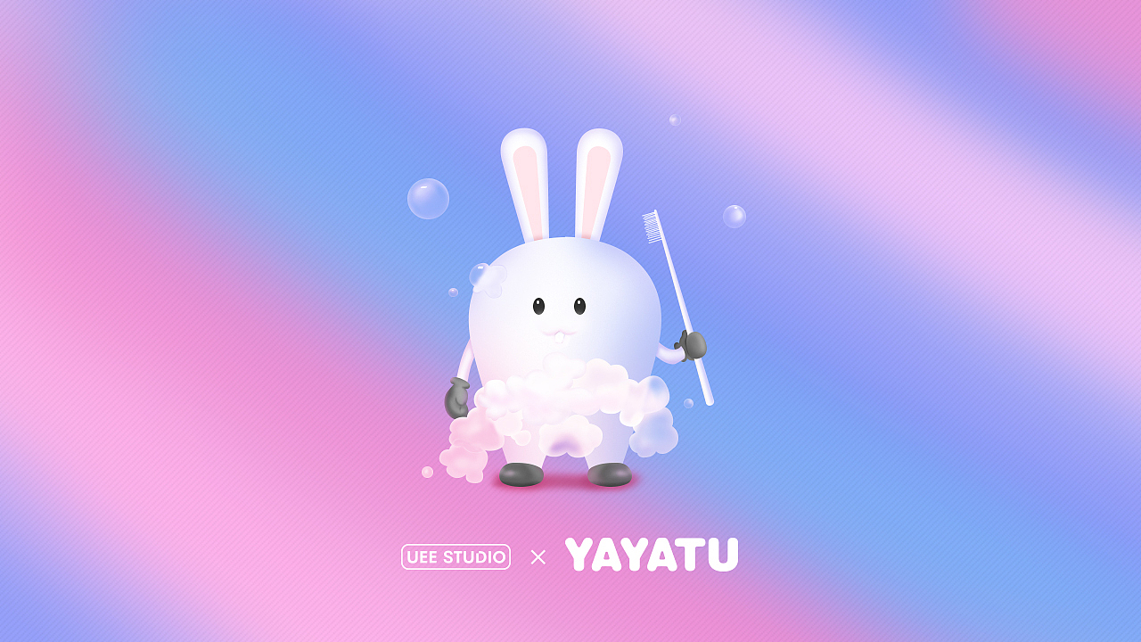 牙牙兔卡通形象