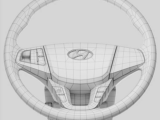 现代名图方向盘