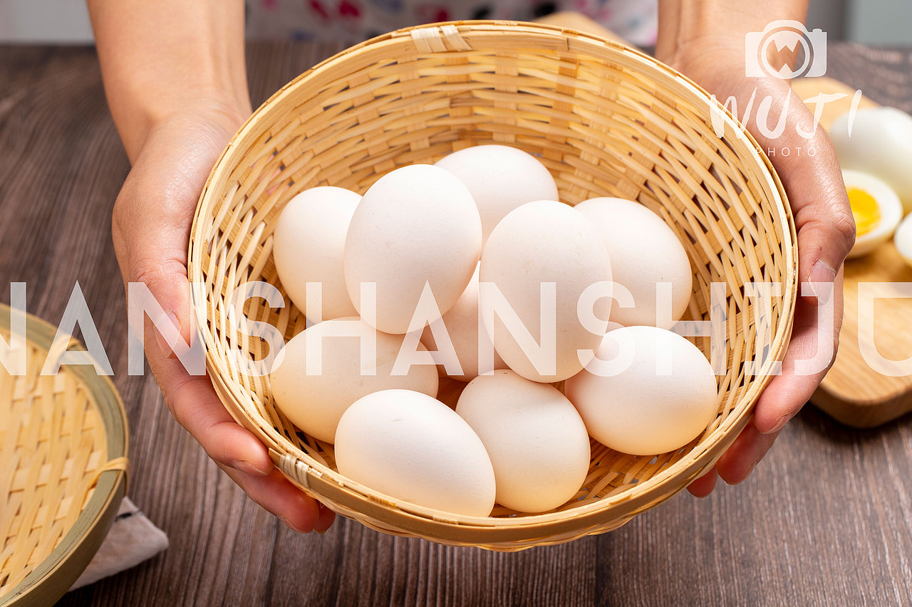 电商产品摄影生鲜电商土鸡蛋产品拍摄贵妃鸡蛋