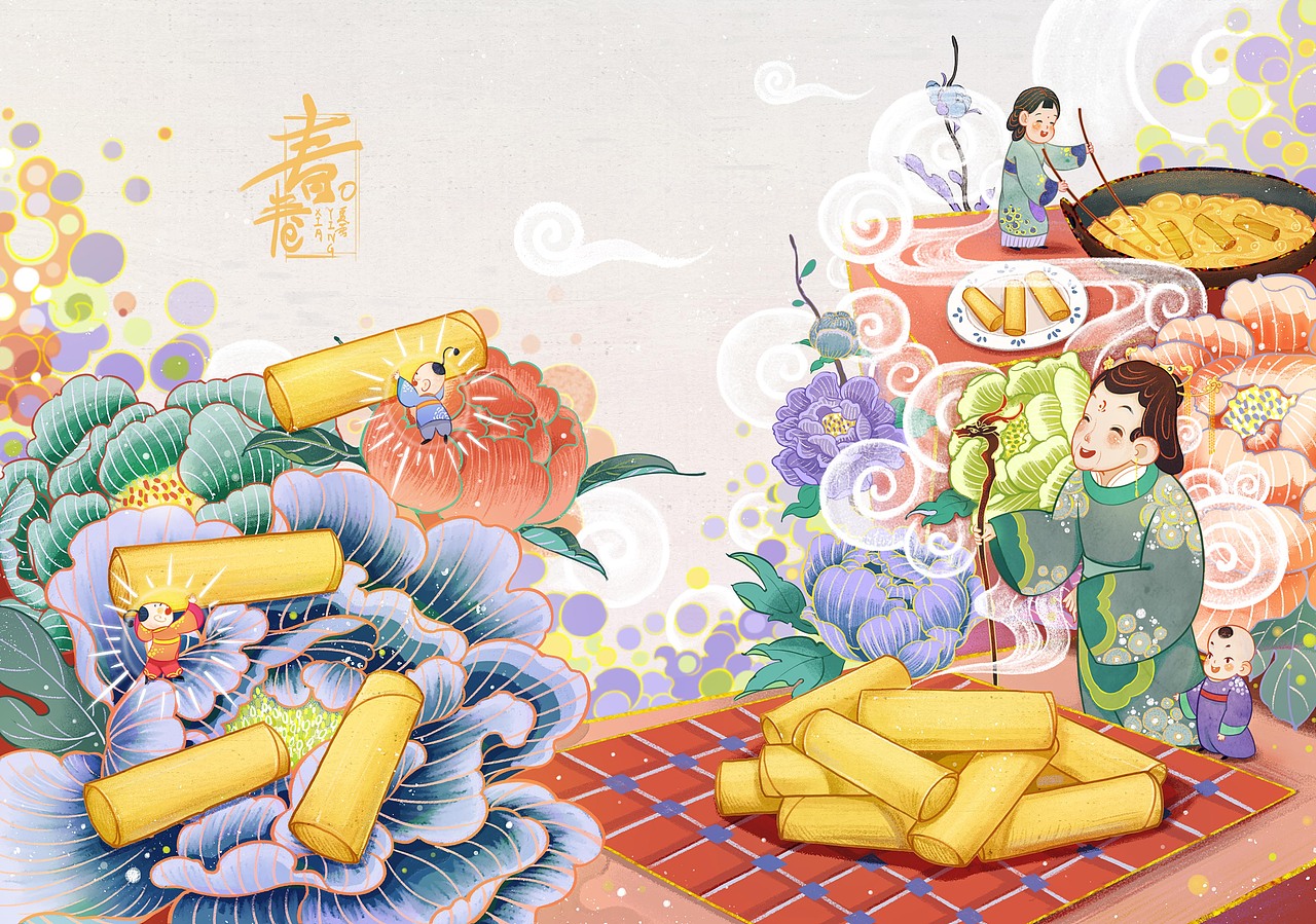 食之味（图ZMjc5NzkwMzUy） - 商业插画 - 站酷设计师夏子萤原创素材 - 站酷ZCOOL